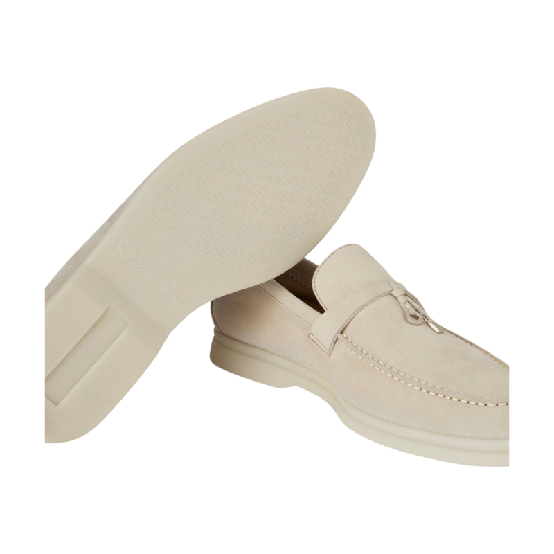 Loro piana Summer Charms Walk Loafer Powder Pearl