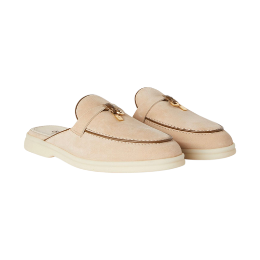 Loro piana Summer Charms Walk Loafer Natural Light Camel (A0C7)