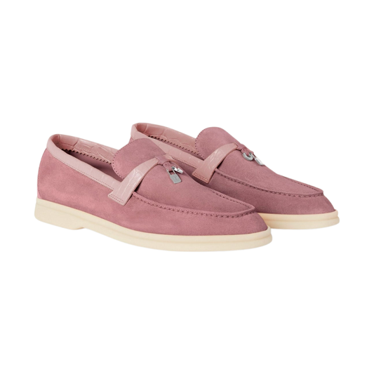 Loro Piana Summer Charms Walk Loafer Noisette Rose Limited edition