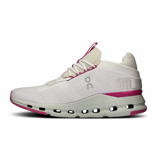 On Running Cloudnova Undyed/White/Carnation