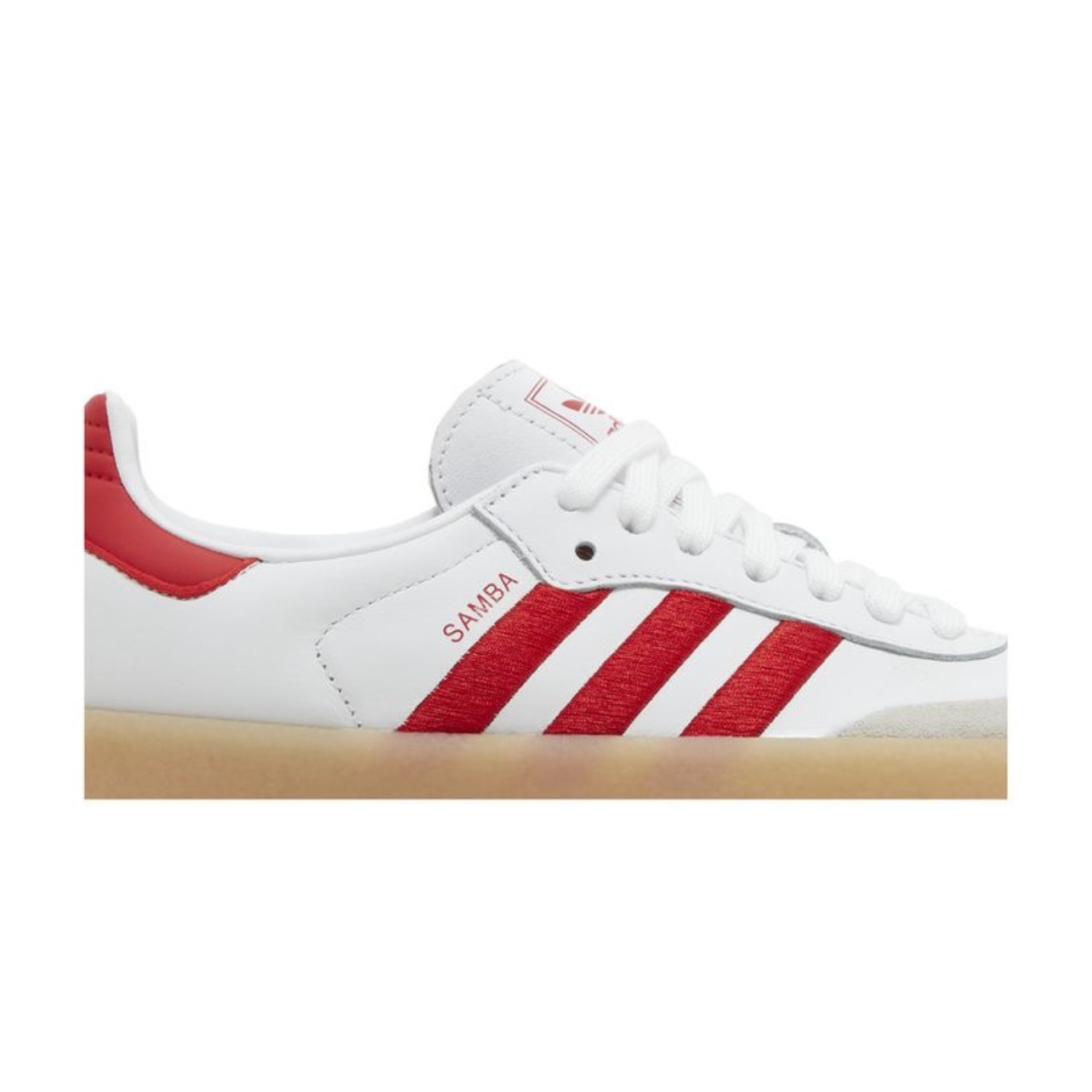 Adidas Samba White Scarlet Gum