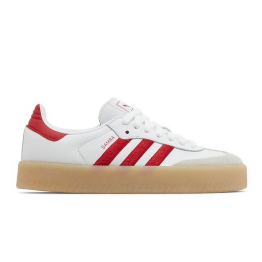 Adidas Samba White Scarlet Gum