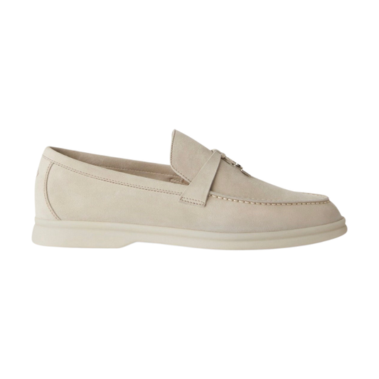 Loro piana Summer Charms Walk Loafer Powder Pearl