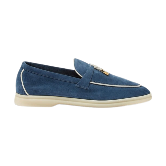 Loro Piana Summer Charms Walk Loafer Ocean Heart (W1CZ)