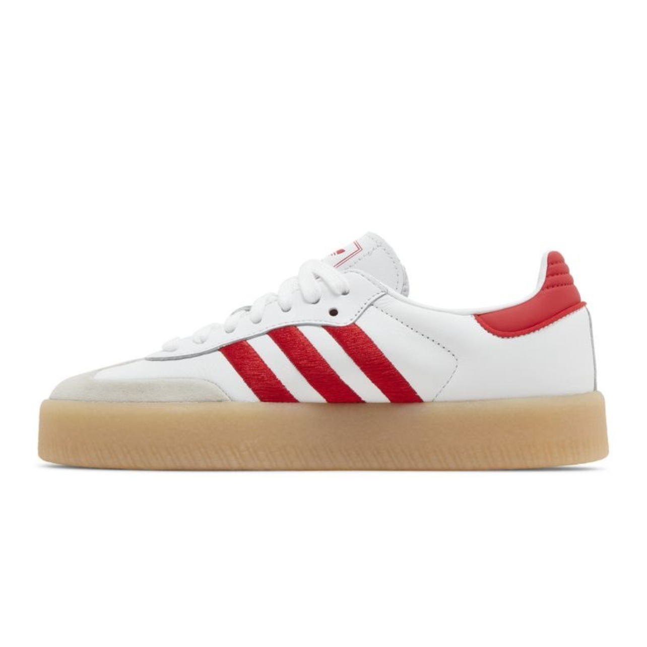 Adidas Samba White Scarlet Gum