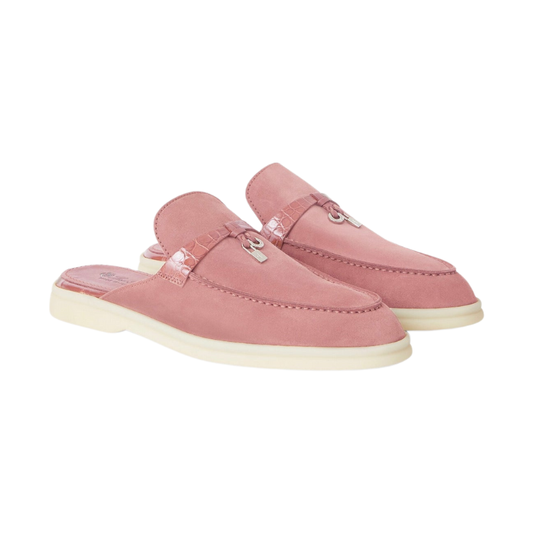 Loro Piana Charms Walk Babouche Loafer Noisette Rose Limited edition