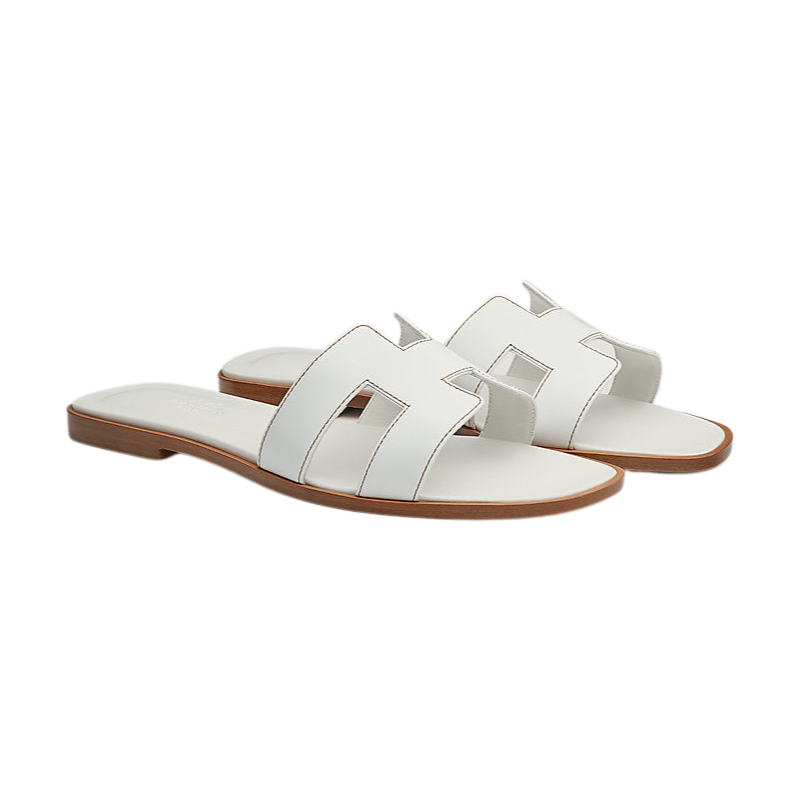 Hermès Oran sandal Blanc