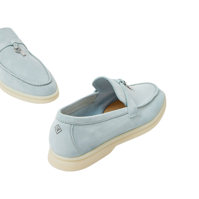 Loro piana Summer Charms Walk Loafer Spring Waterfall Melange (60B)