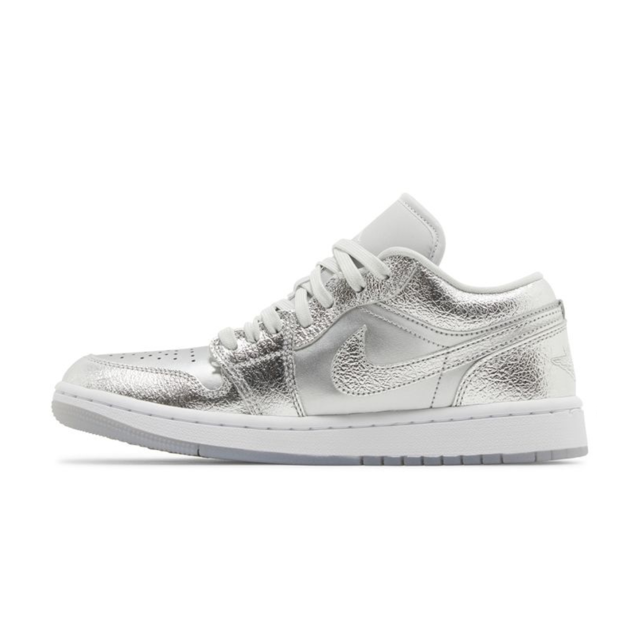 Nike Air Jordan 1 Low Metallic Silver