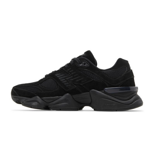 New Balance 9060 Triple Black Suede
