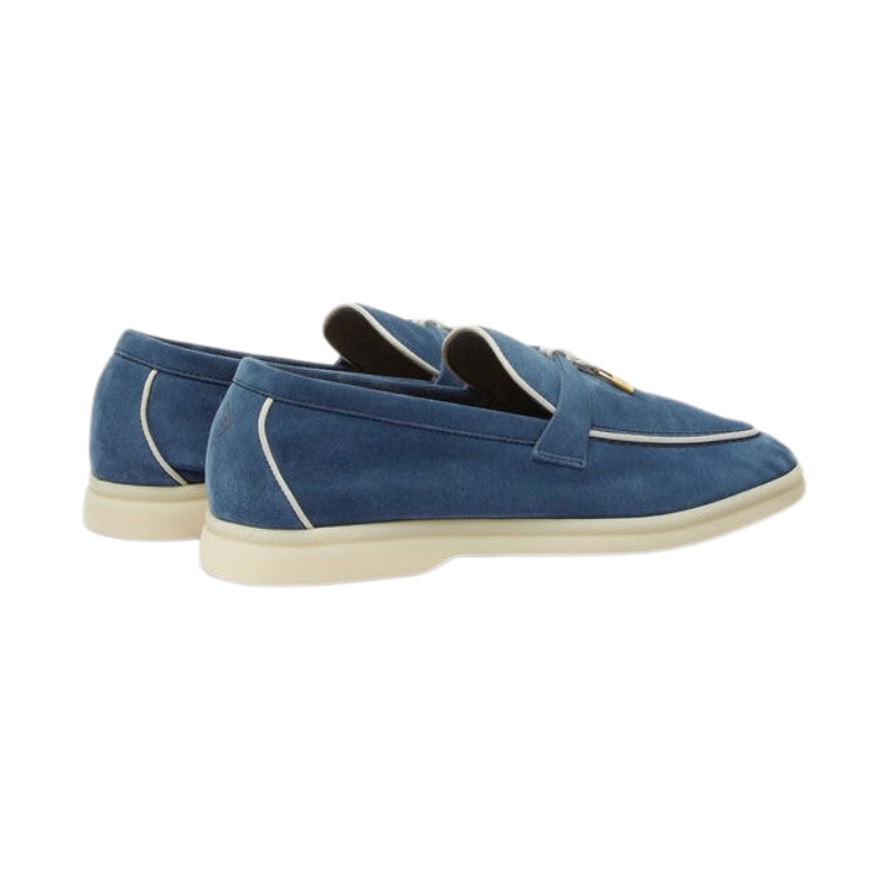 Loro Piana Summer Charms Walk Loafer Ocean Heart (W1CZ)