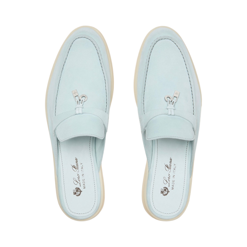 Loro piana Babouche Charms Walk Loafer Spring Waterfall Melange (60BJ)