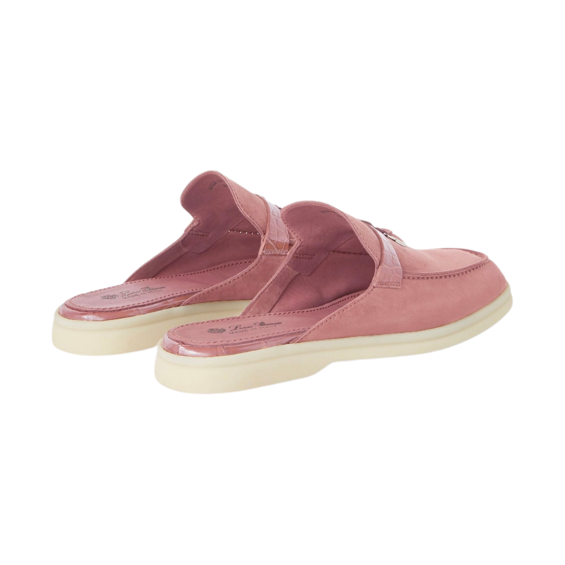 Loro Piana Charms Walk Babouche Loafer Noisette Rose Limited edition