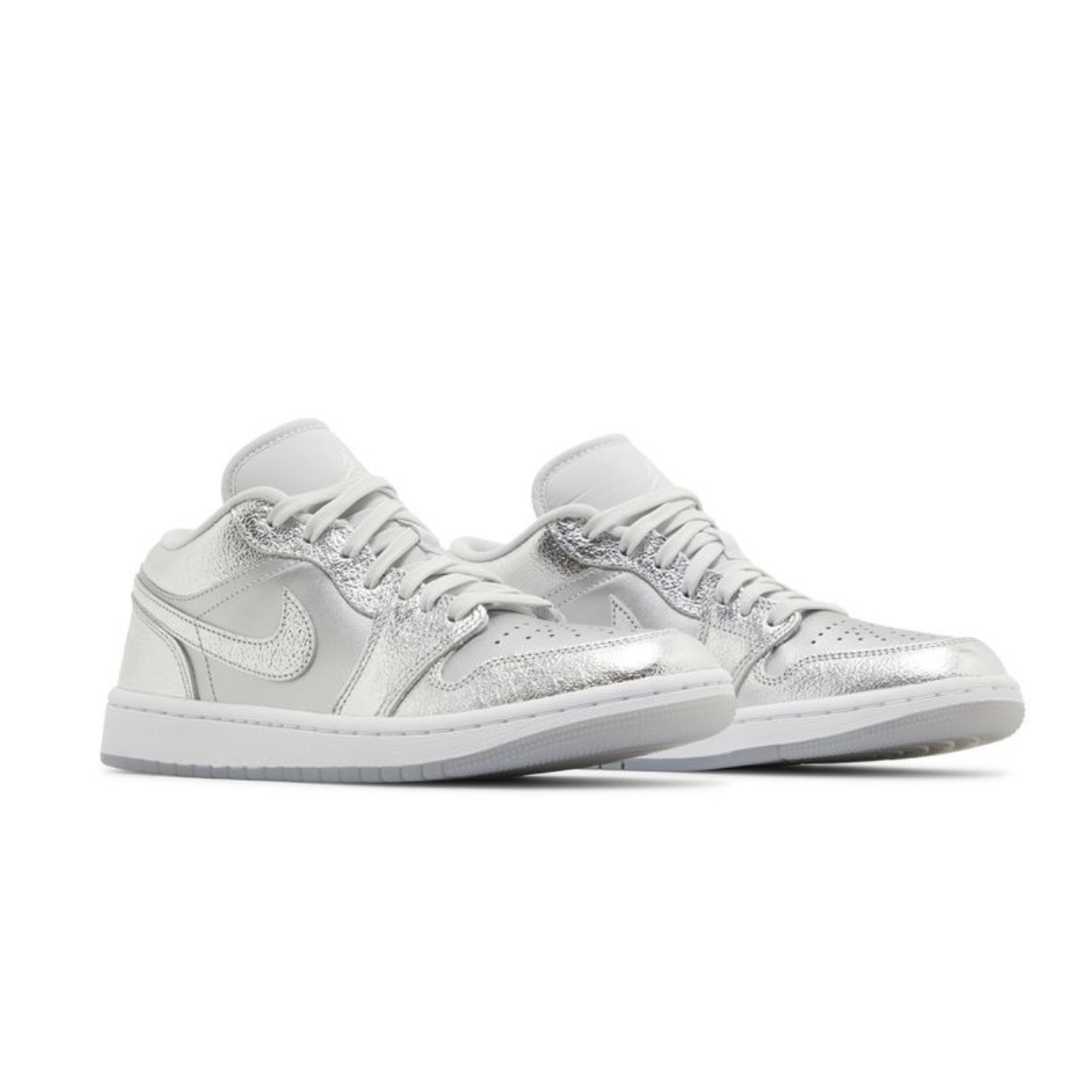 Nike Air Jordan 1 Low Metallic Silver