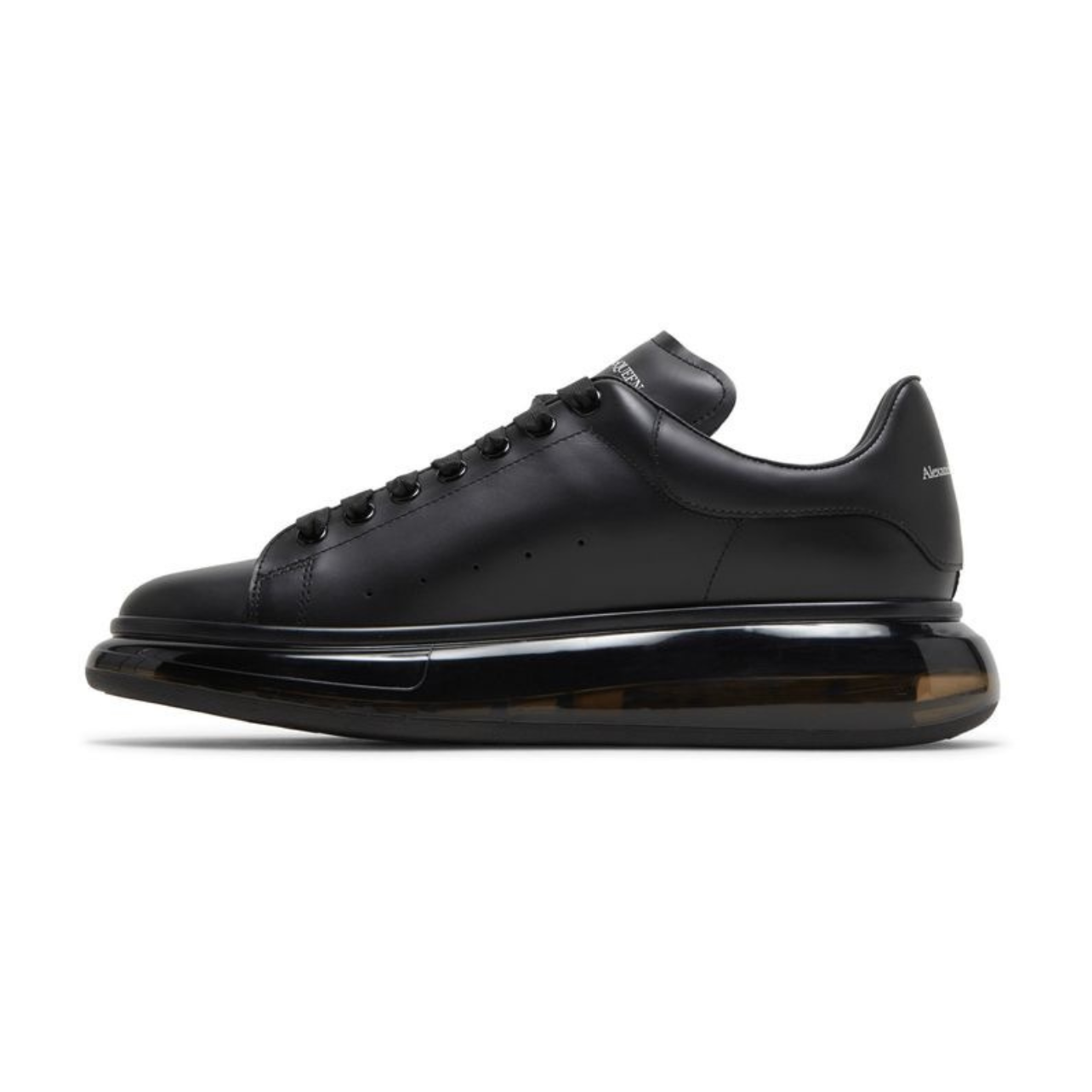Alexander McQueen Oversized Sneaker Clear Sole Black