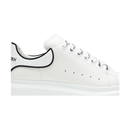Alexander McQueen Oversized Sneaker New Tech Calf White Black