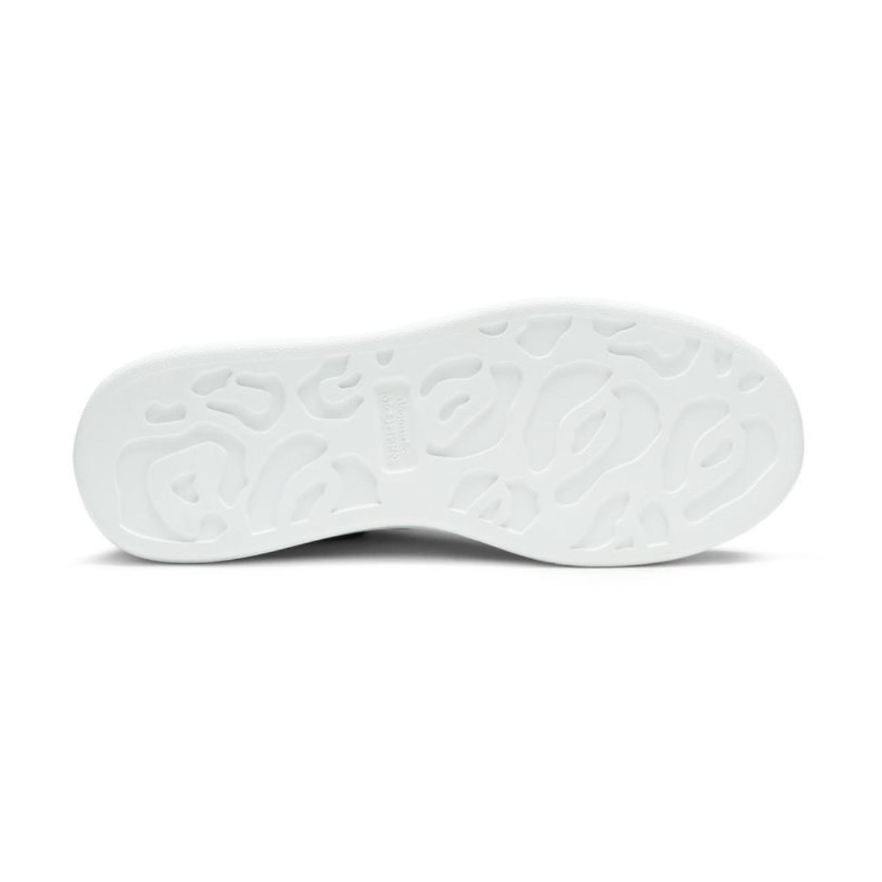 Alexander McQueen Oversized Sneaker New Tech Calf White Black