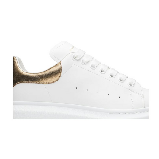 Alexander McQueen Oversized Sneaker White Gold