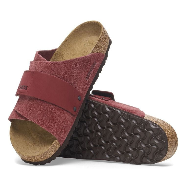 Birkenstock Kyoto Nubuck Leather/Suede Zinfandel