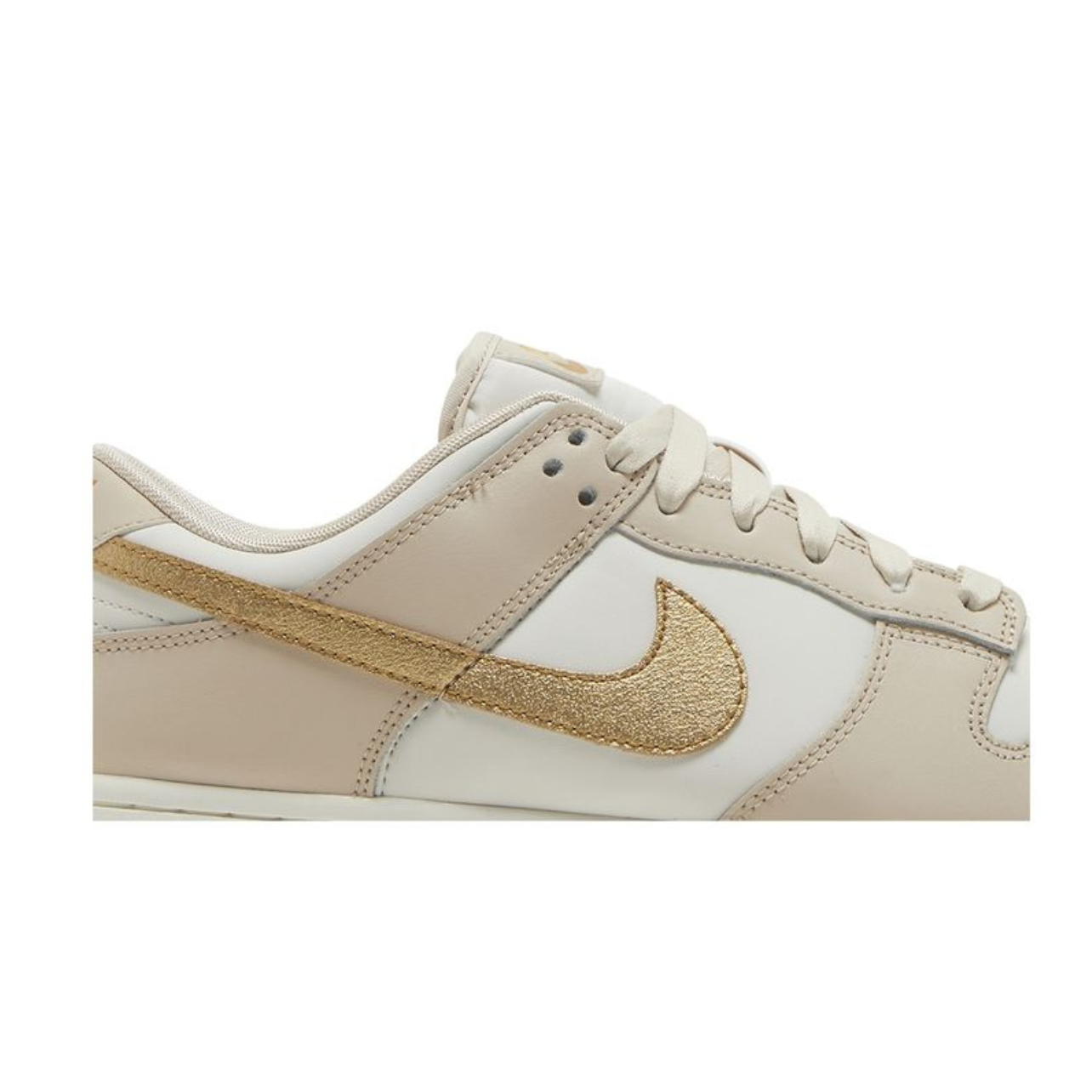 Nike Dunk Low phantom Metallic Gold
