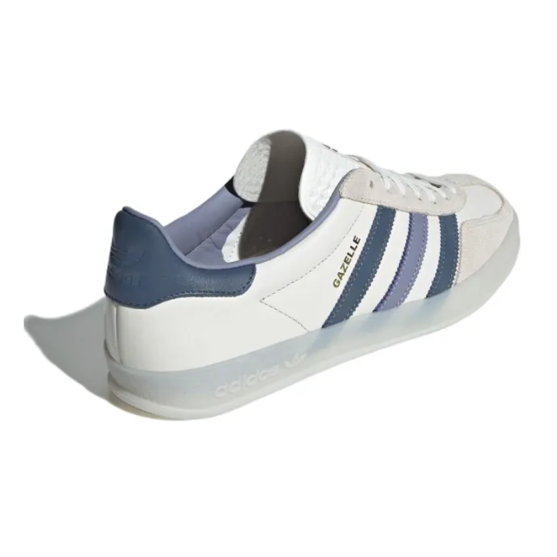 Adidas Gazelle Indoor – White Preloved Ink