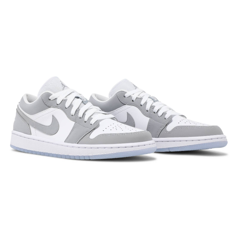 Air Jordan 1 Low White Wolf Grey