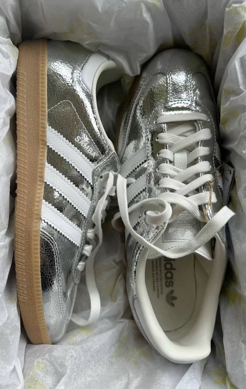 Samba OG Silver Metallic-White
