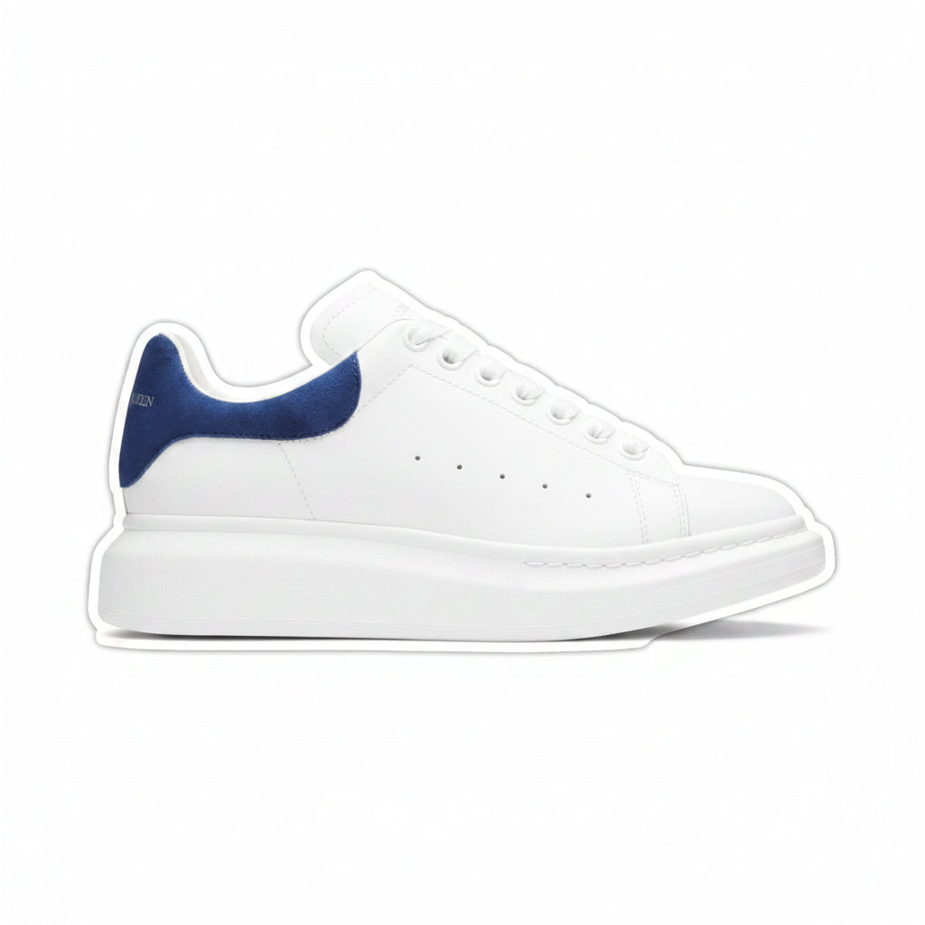 Alexander McQueen Oversized White Paris Blue